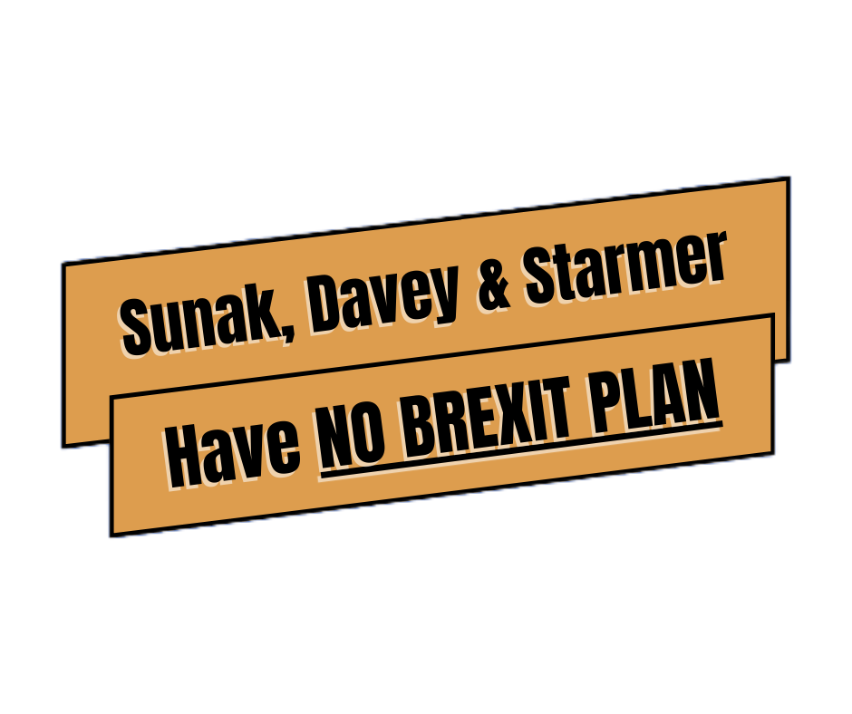 Sunak, Davey & Starmer have no Brexit Plan